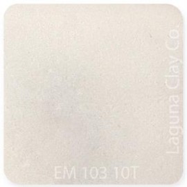 EM-103 White - Low Fire Cone 04 Clay - 25 lbs bag